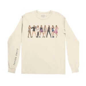 Taylor Swift 1989 Taylor’s Version Long Sleeve T-Shirt (RARE)